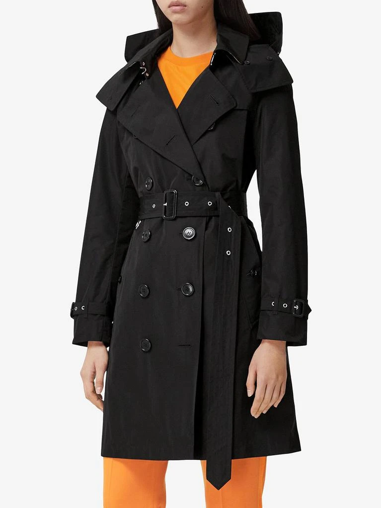 商品Burberry|BURBERRY - Kensington Cotton Trench Coat,价格¥18914,第2张图片详细描述