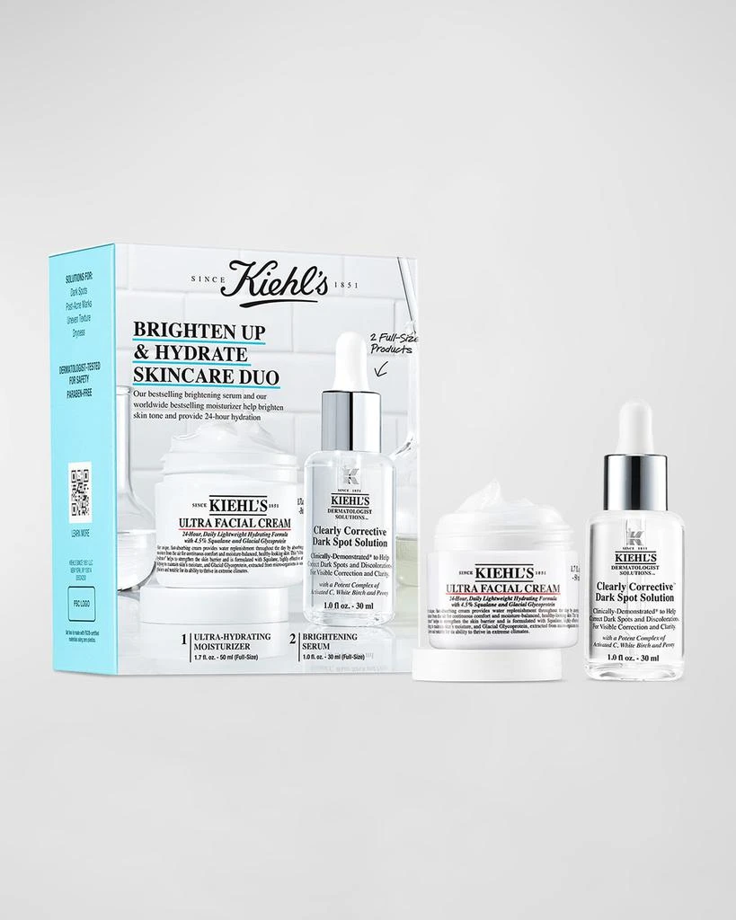 商品Kiehl's|Brighten Up and Hydrate Skincare Duo ($96 Value),价格¥388,第1张图片