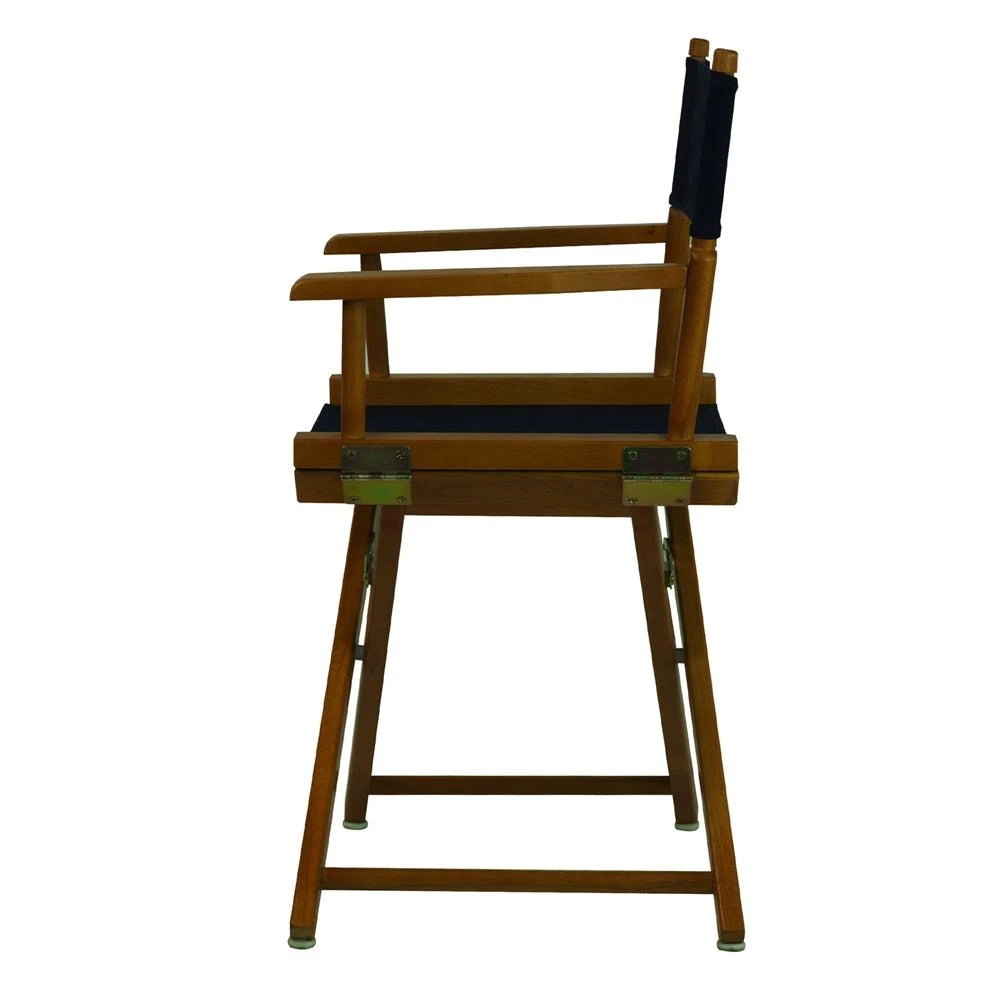 商品Casual Home|18" Director's Chair Honey Oak Frame-Navy Blue Canvas,价格¥770,第2张图片详细描述