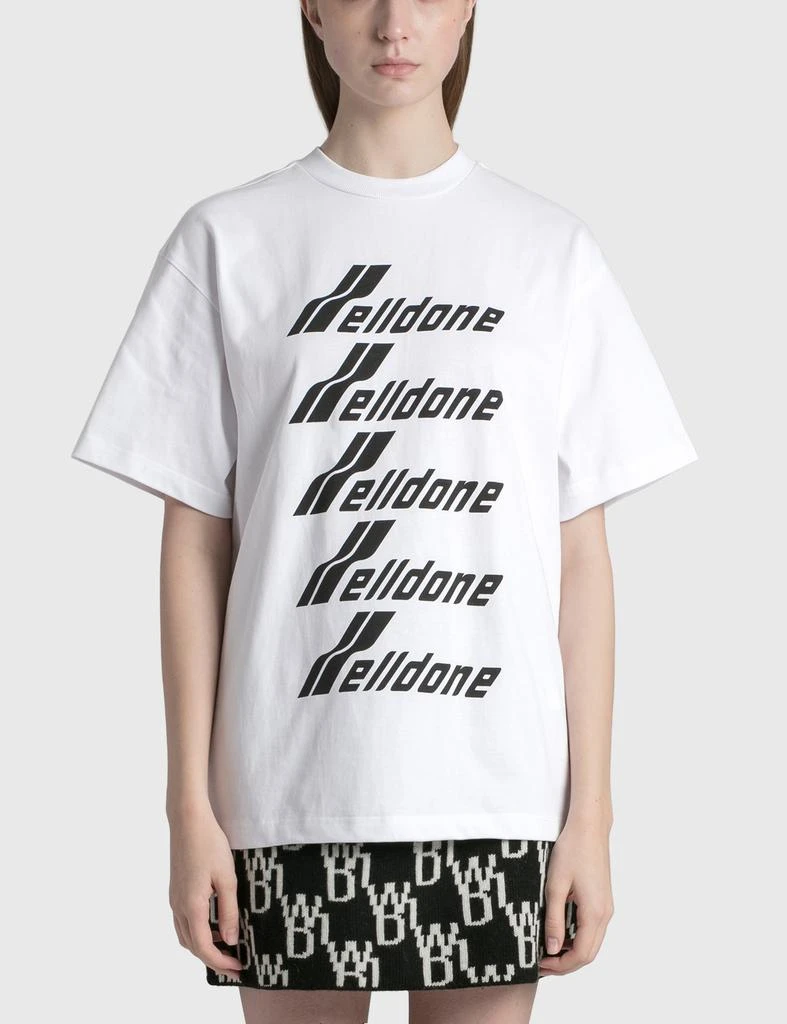 商品We11done|WE11DONE Front Logo T-shirt,价格¥1106,第1张图片