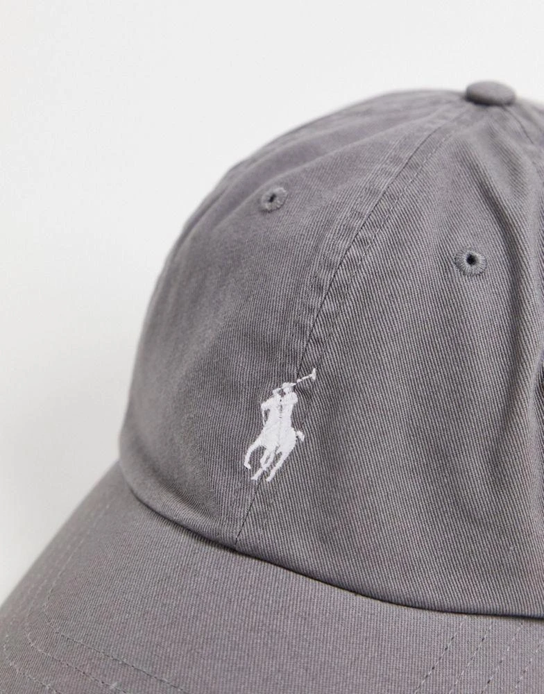 商品Ralph Lauren|Polo Ralph Lauren cap in grey with pony logo,价格¥512,第4张图片详细描述