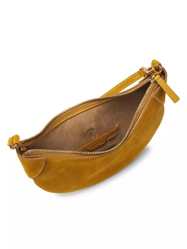 商品Ralph Lauren|Polo ID Leather Mini Saddle Bag,价格¥3668,第3张图片详细描述