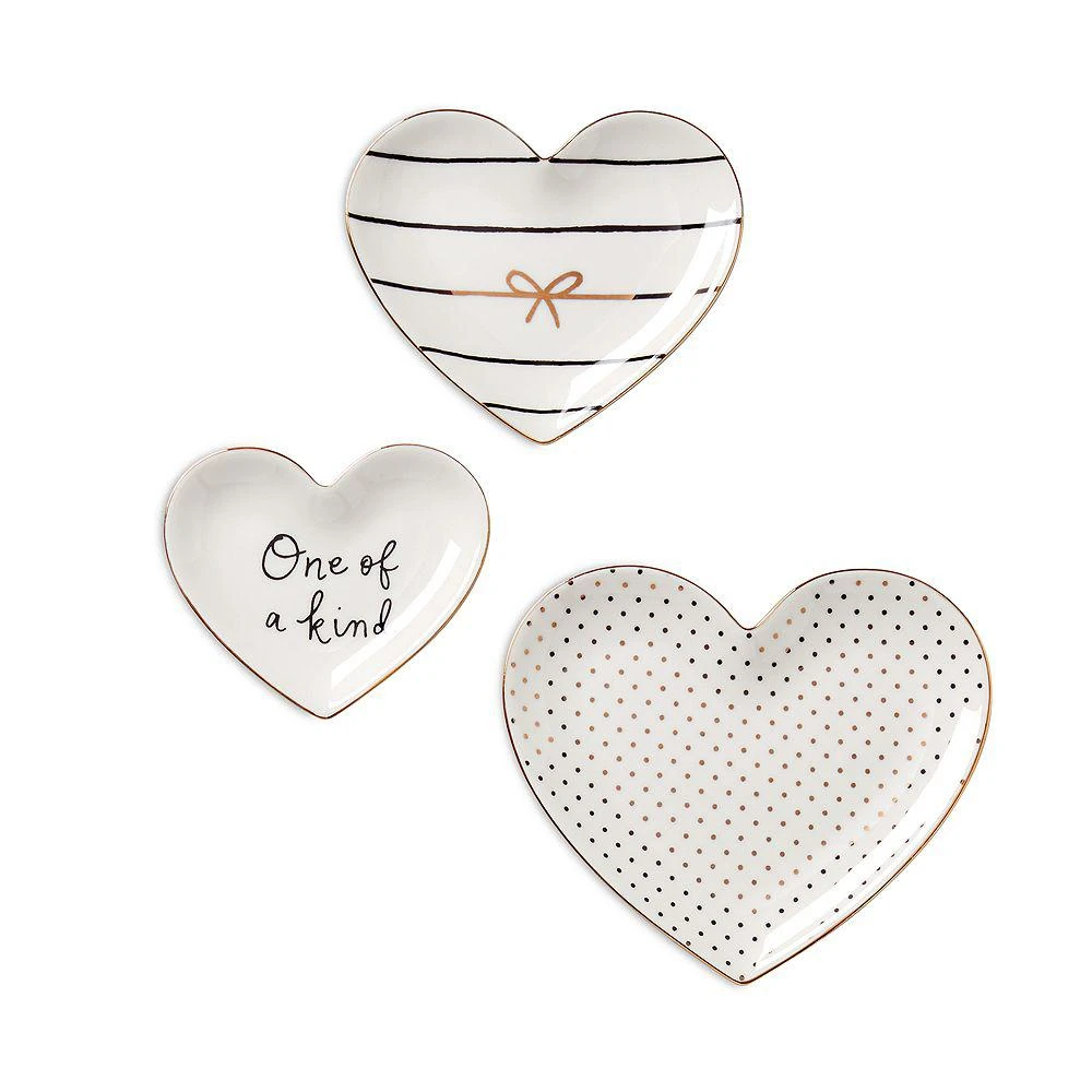 3 Piece Catch All Heart Dishes 商品
