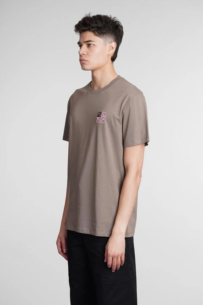 商品Loewe|Loewe T-shirt In Grey Cotton,价格¥2322,第4张图片详细描述