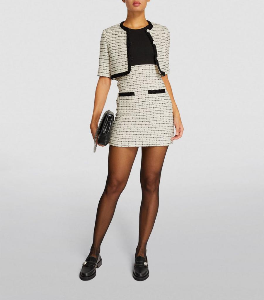 商品Maje|Tweed Mini Dress with Jacket,价格¥3454,第4张图片详细描述