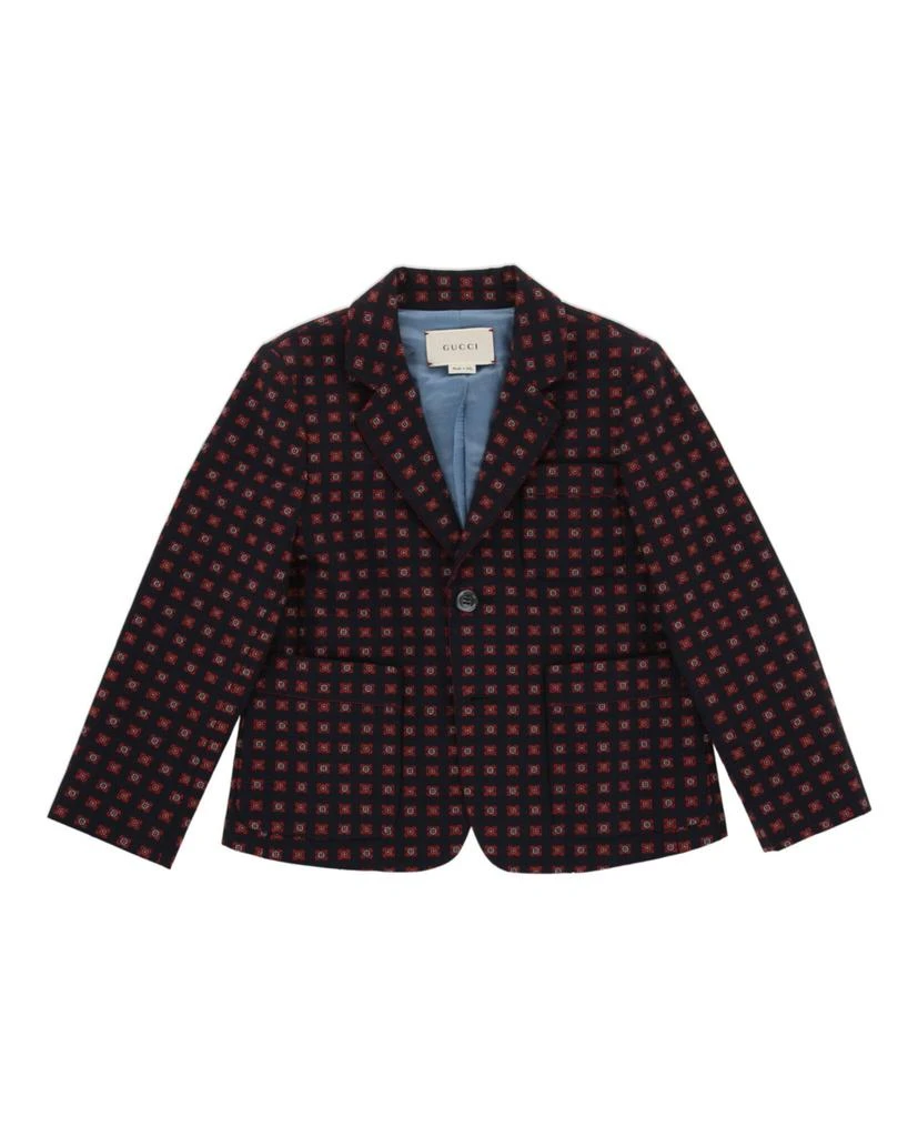 商品Gucci|Kids Tile Jacquard Jacket,价格¥3485,第1张图片