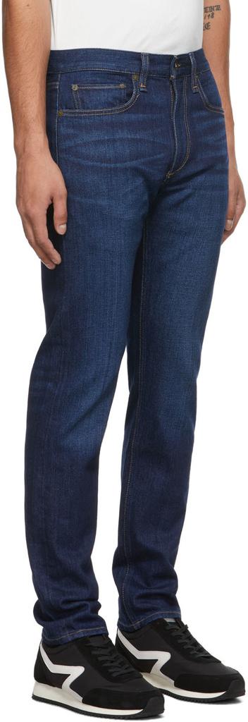 蓝色 Fit 2 牛仔裤商品第2张图片规格展示