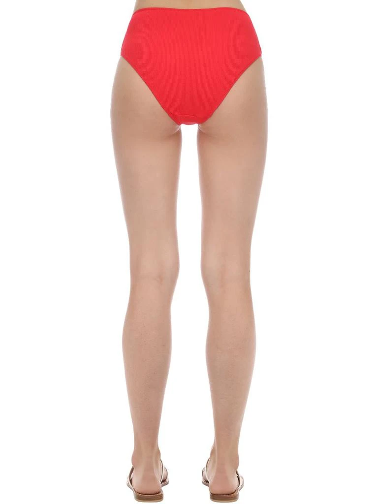 商品Ganni|High Waist Textured Bikini Bottoms,价格¥266,第2张图片详细描述