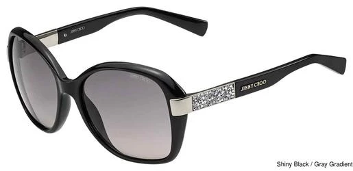 商品Jimmy Choo|Grey Gradient Square Ladies Sunglasses ALANA/S 0D28/EU 57,价格¥518,第1张图片