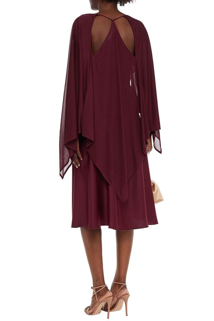商品ROLAND MOURET|Draped cutout herringbone jersey top,价格¥2142,第3张图片详细描述