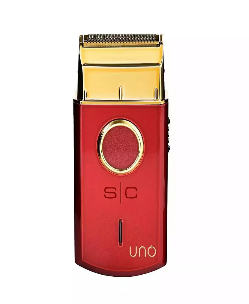 商品StyleCraft Professional|Uno Travel Sized Single USB Rechargeable Mens Foil Shaver with Cap- Red,价格¥420,第1张图片