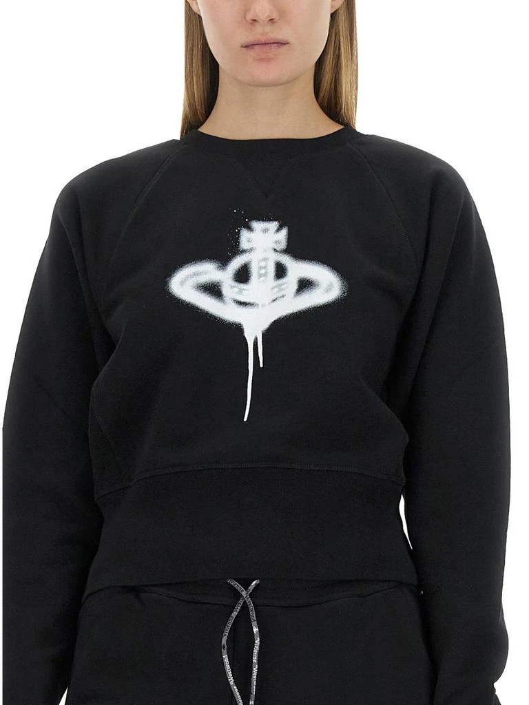 商品Vivienne Westwood|VIVIENNE WESTWOOD ORB SPRAY SWEATSHIRT,价格¥1828,第4张图片详细描述