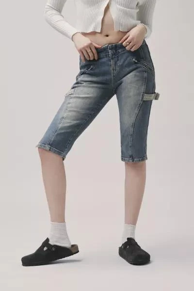 商品BDG|BDG Utility Capri Jean,价格¥302,第3张图片详细描述