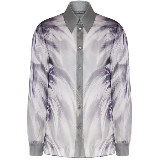 商品Alberta Ferretti|Androméde 印花雪纺衬衫,价格¥3895,第1张图片