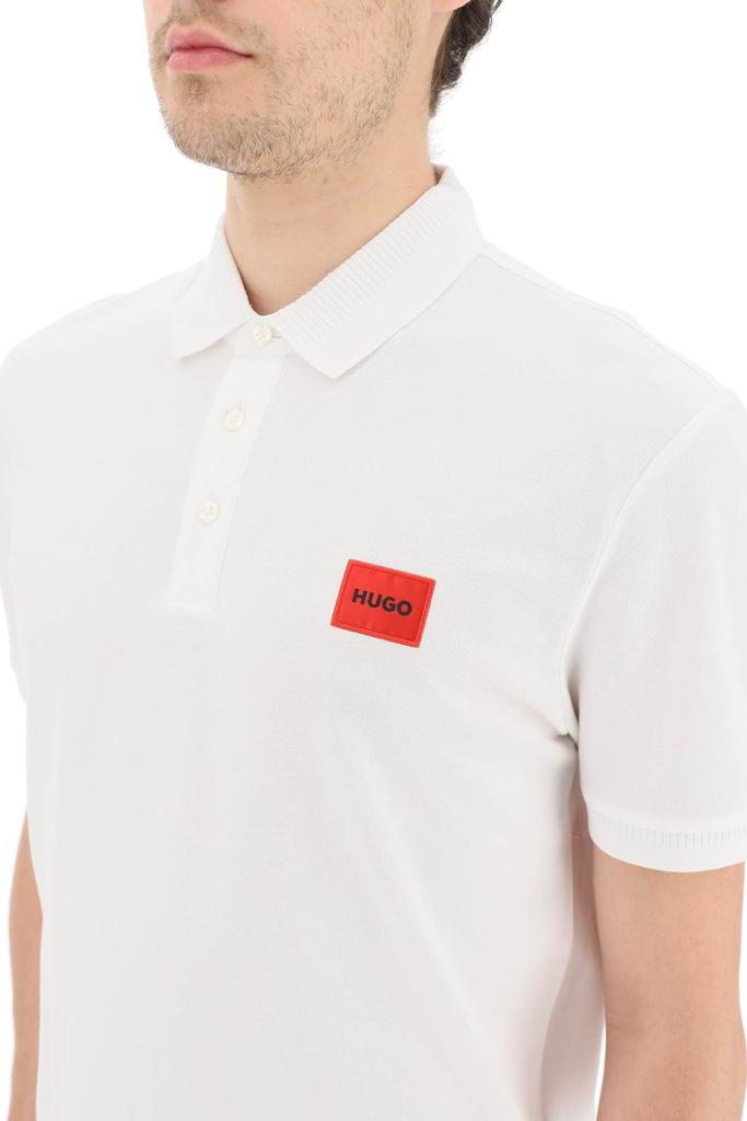 POLO SHIRT WITH LOGO PATCH商品第5张图片规格展示