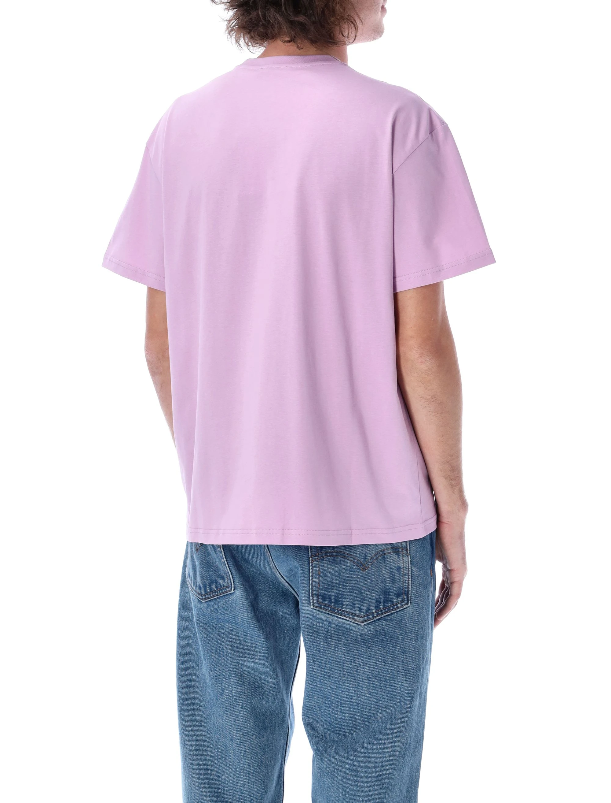 商品JW Anderson|JW Anderson 男士T恤 JT0061PG0772300 粉红色,价格¥328,第4张图片详细描述