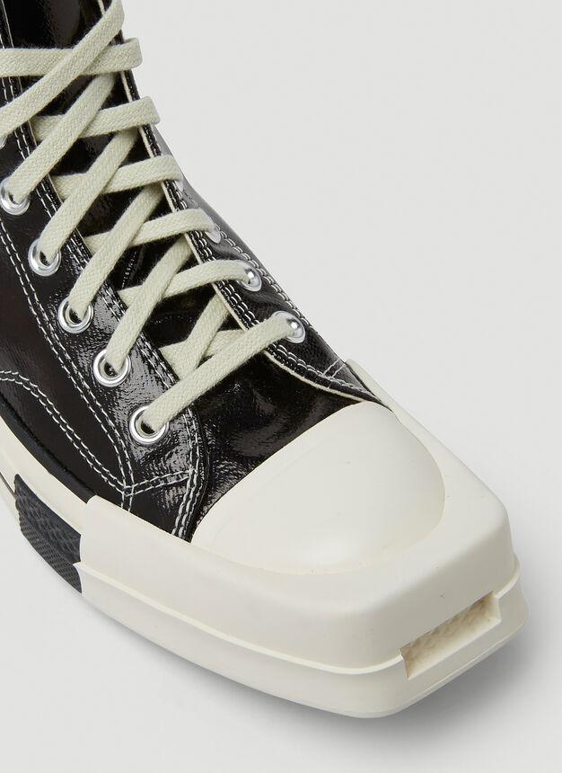 男款 Rick Owens联名Converse Turbodrk High 休闲鞋 黑色商品第6张图片规格展示