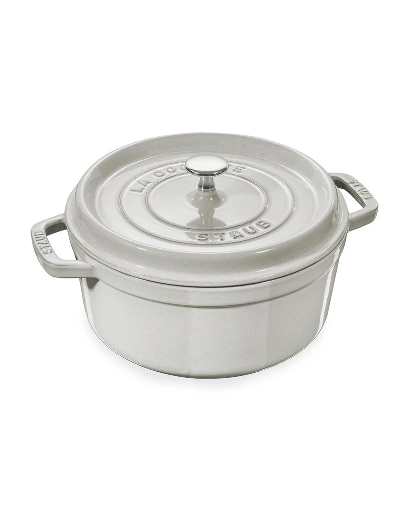 商品Staub|2.75-Qt. Cast Iron Round Cocotte,价格¥2064,第1张图片
