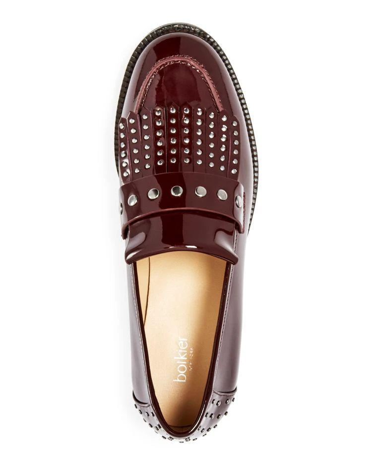 商品Botkier New York|Women's Victoria Studded Patent Leather Kiltie Fringe Loafers - 100% Exclusive,价格¥493,第3张图片详细描述