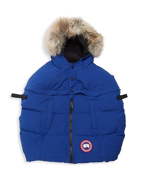 商品Canada Goose|Fawn Bunting 婴儿镶狼毛防寒服,价格¥3859,第1张图片