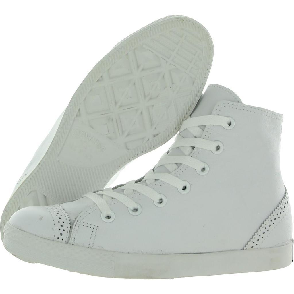 商品Converse|Converse Womens Chuck Taylor MNML Wingtip Hi Leather Casual and Fashion Sneakers,价格¥412,第5张图片详细描述