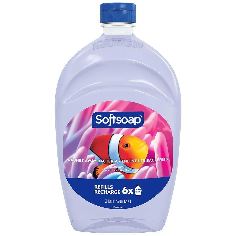 商品Softsoap|Liquid Hand Soap Refill Aquarium,价格¥45,第1张图片