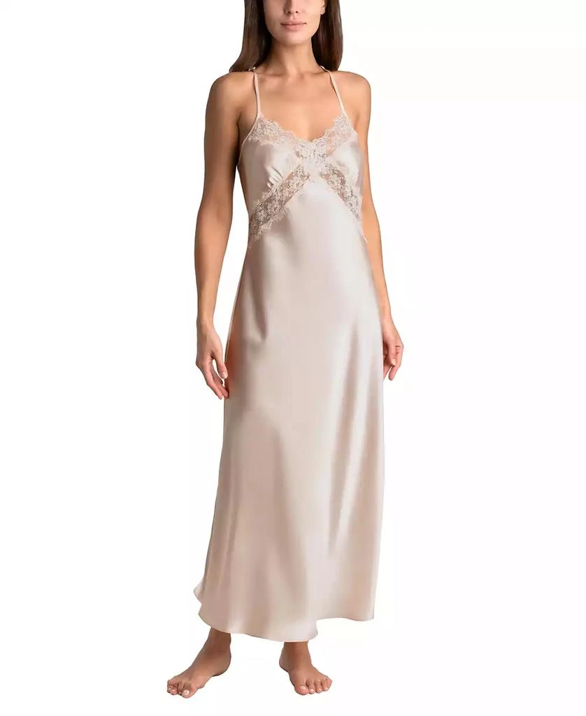 商品Linea Donatella|Women's Luxe Brides Blush Lingerie Gown,价格¥207,第1张图片