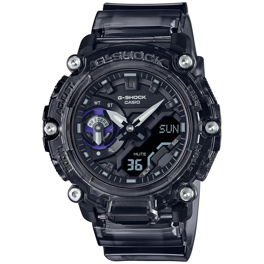 商品G-Shock|Men's Analog Digital Gray Resin Strap Watch 47mm,价格¥1032,第1张图片