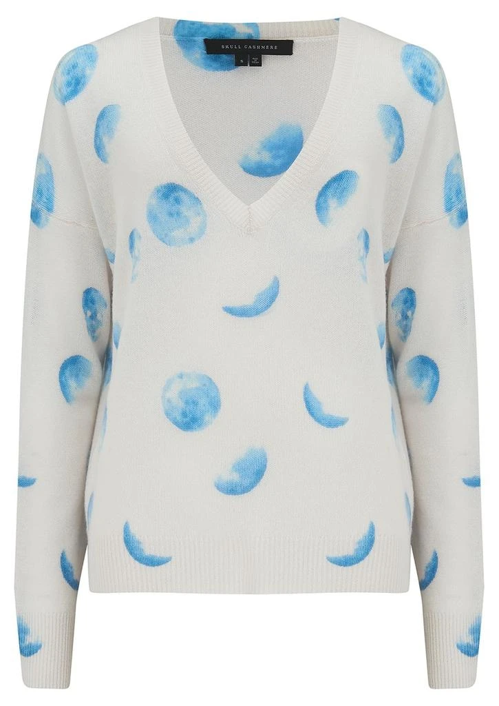 商品360 Cashmere|360 Cashmere Lumi Sweater - Alabaster / Catalina,价格¥1454,第1张图片