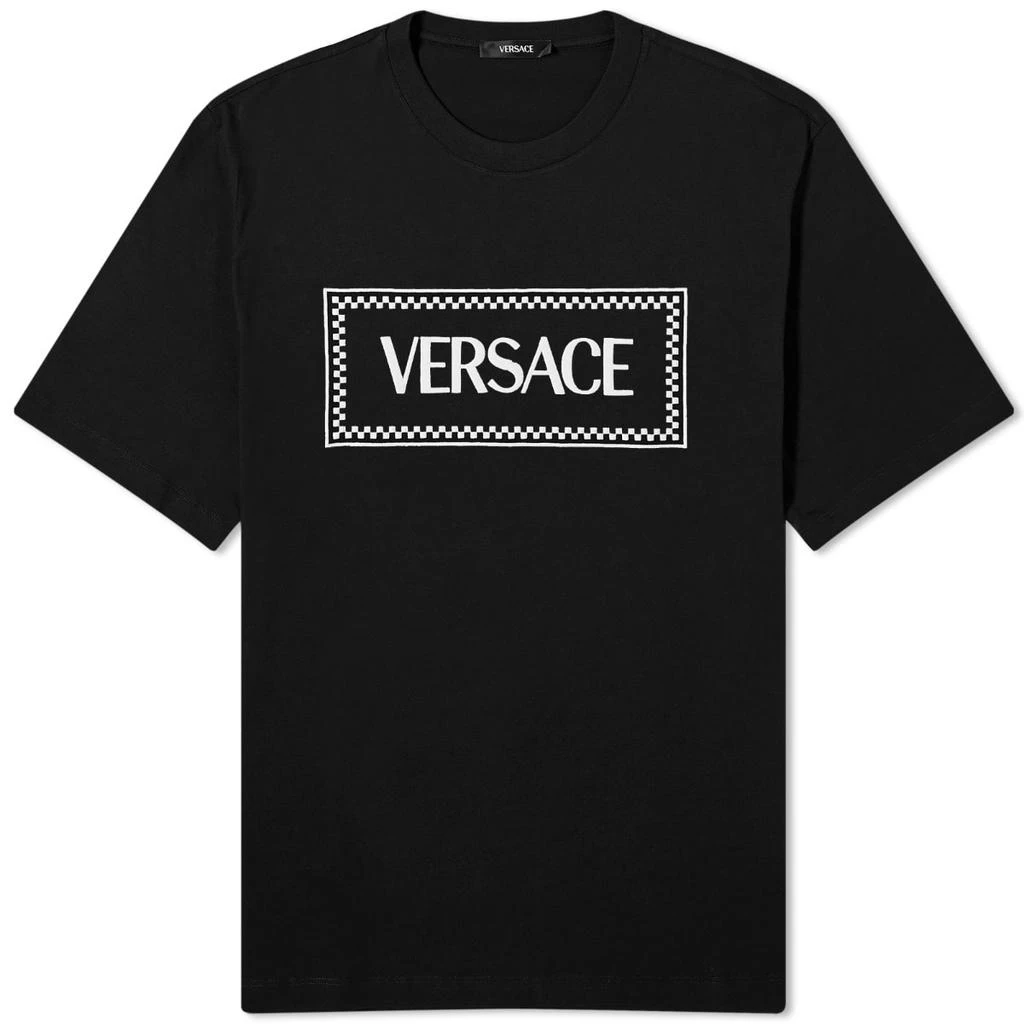 商品Versace|Versace Tiles Embroidered Tee,价格¥4603,第1张图片