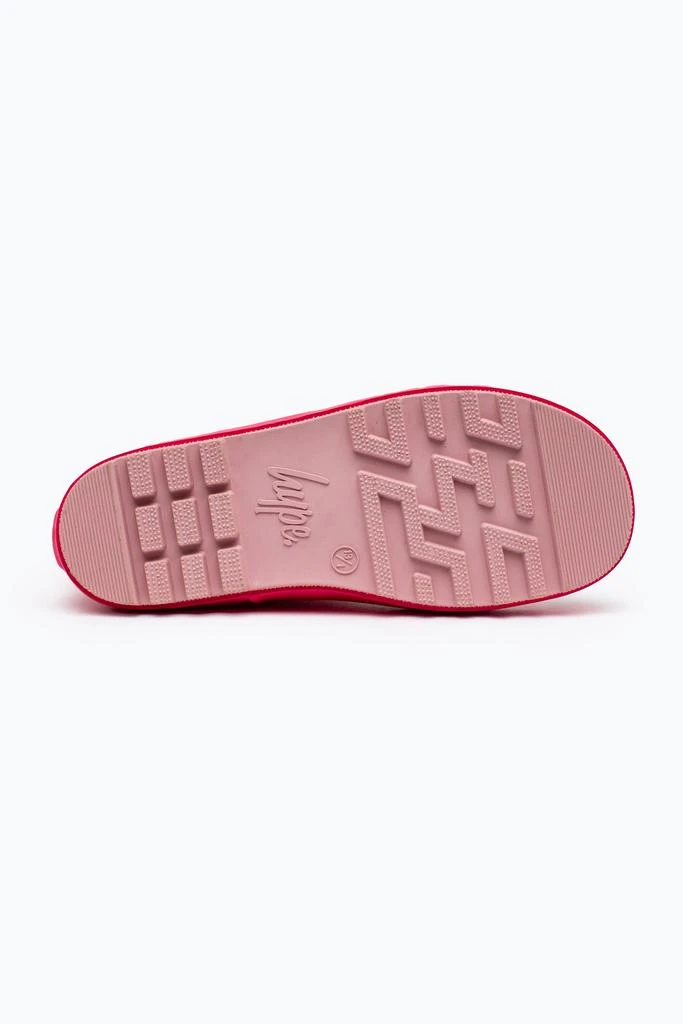 商品HYPE FOOTWEAR|HYPE KIDS UNISEX PINK SPECKLE FADE WELLIES,价格¥139,第3张图片详细描述