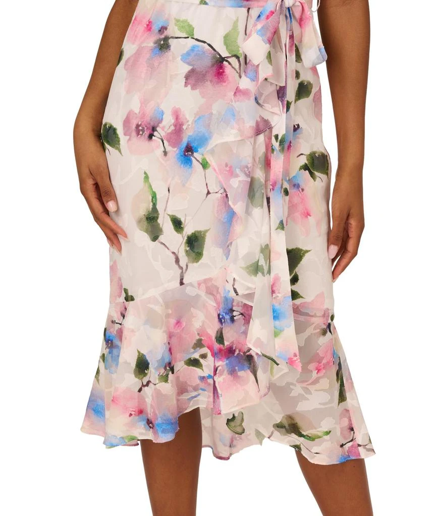 商品Adrianna Papell|Printed High-Low Dress,价格¥1258,第3张图片详细描述