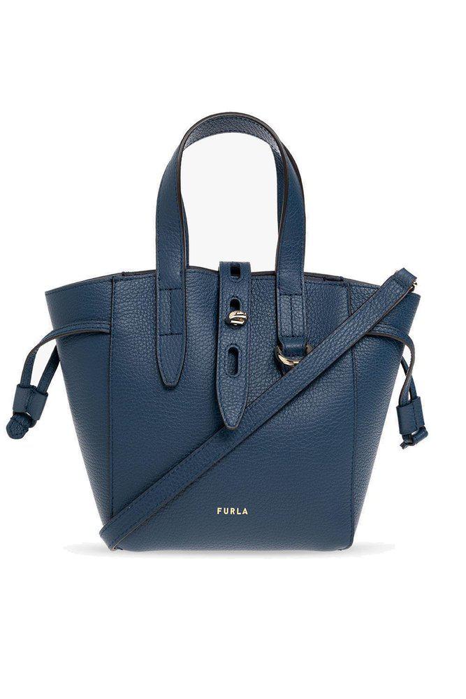 Furla Net Logo Printed Mini Tote Bag商品第1张图片规格展示