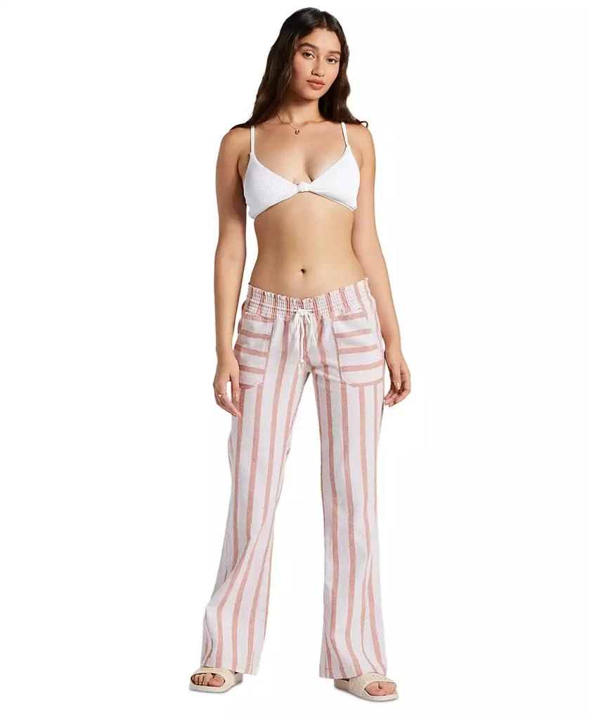 商品Roxy|Juniors' Oceanside Yarn Dyed Pant,价格¥403,第1张图片