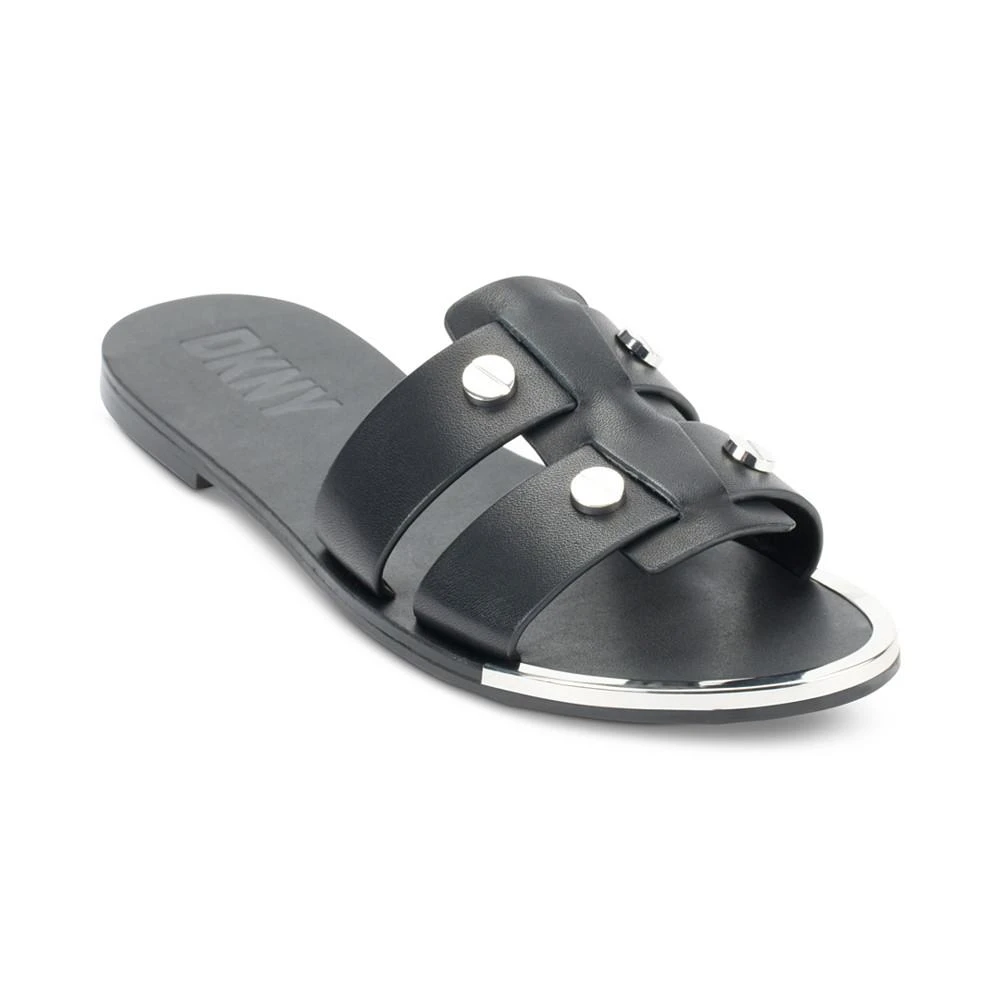 商品DKNY|Women's Glynn Slip-on Embellished Slide Sandals,价格¥439,第1张图片