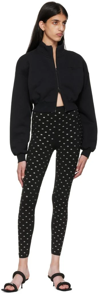 商品Alexander Wang|黑色 Cropped 夹克,价格¥2937,第4张图片详细描述
