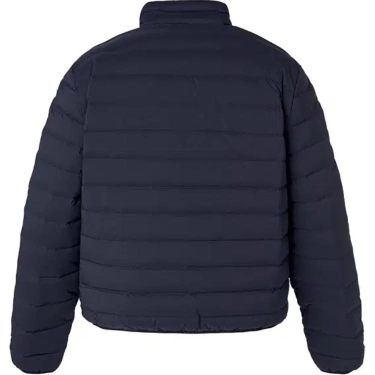 商品[国内直发] Emporio Armani|阿玛尼 EA7 纯色徽标贴片立领拉链长袖羽绒服 男款 海军蓝,价格¥1718,第3张图片详细描述
