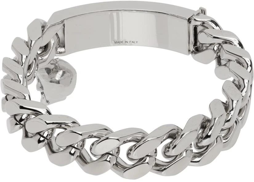 商品Alexander McQueen|Silver Identity Bracelet,价格¥5692,第2张图片详细描述