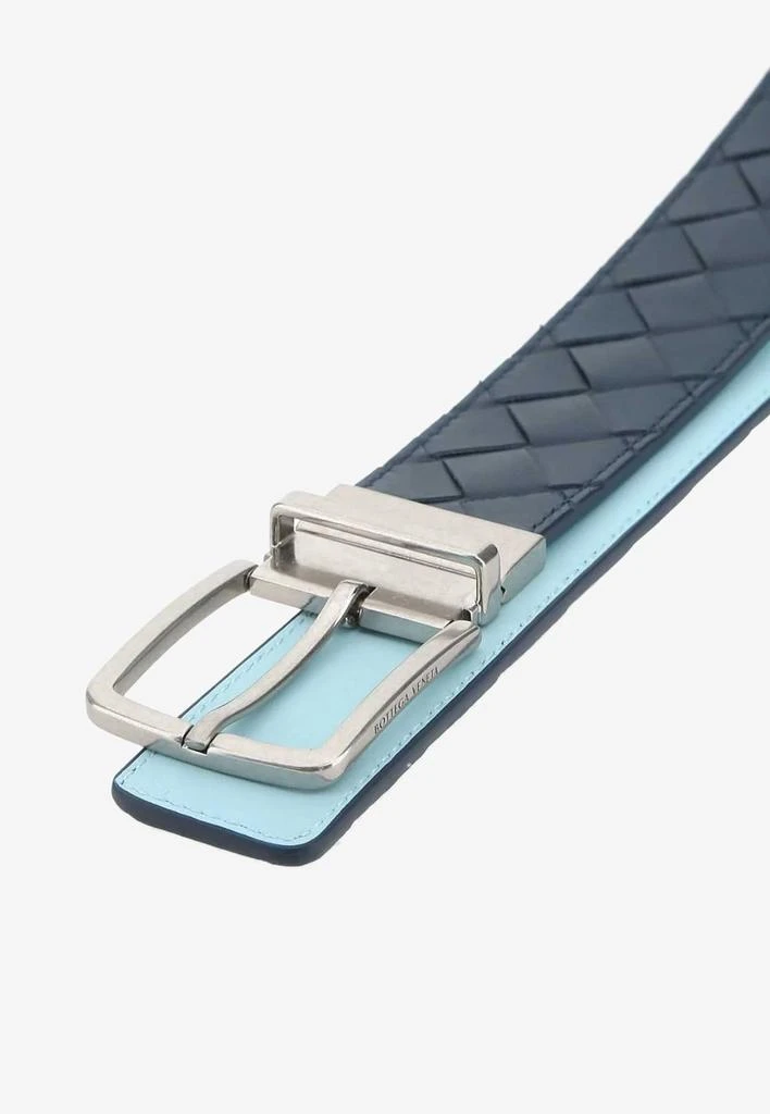 商品Bottega Veneta|Intrecciato Leather Reversible Belt,价格¥4225,第3张图片详细描述