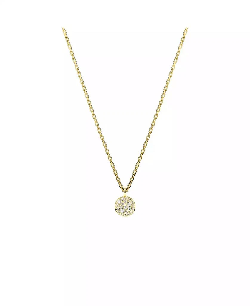 商品Swarovski|White, Rhodium Plated or Rose-Gold Tone or Gold-Tone Meteora Layered Pendant Necklace,价格¥1417,第5张图片详细描述