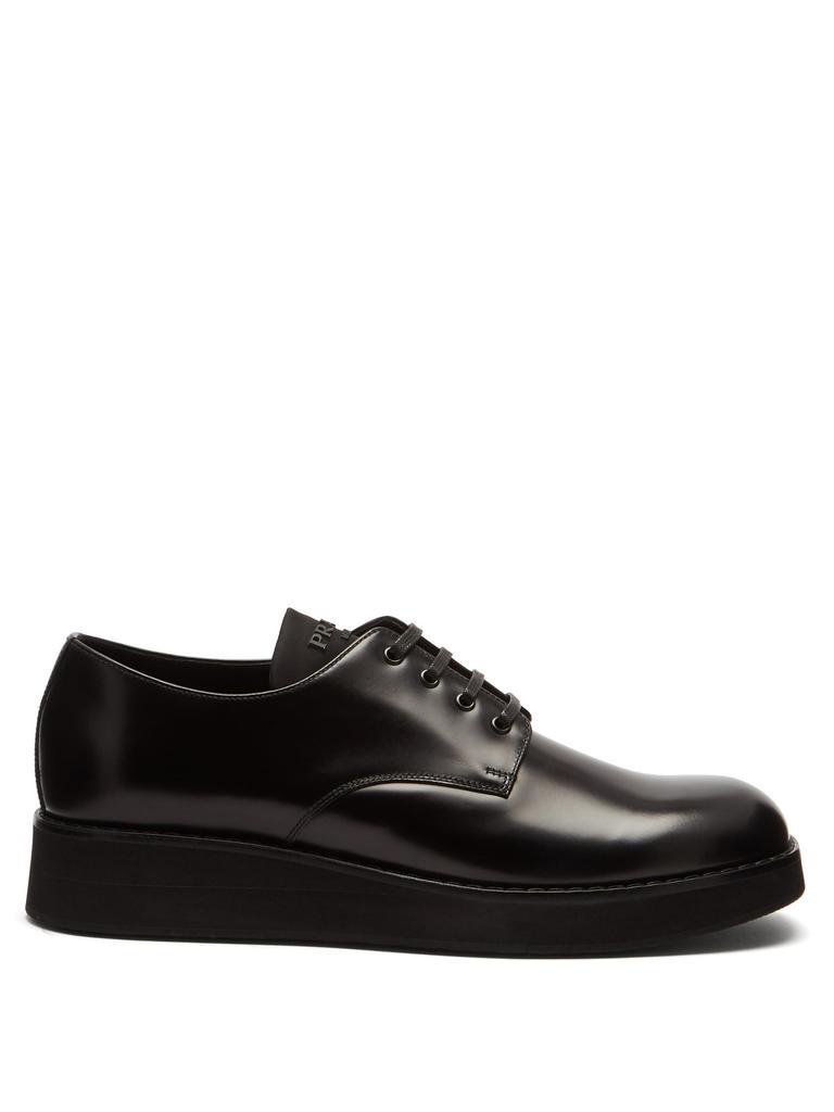 商品Prada|Chunky-sole leather Derby shoes,价格¥5834,第1张图片