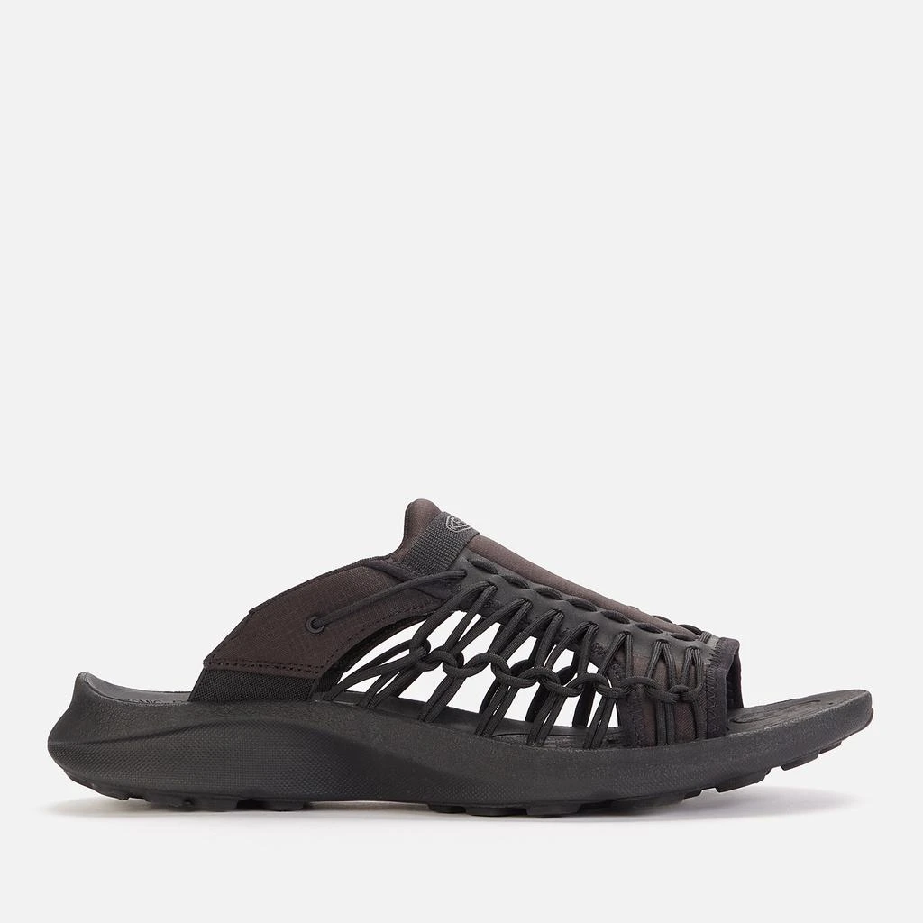 商品Keen|Keen Men's Uneek Sneaker Slide Sandals - Black/Black,价格¥451,第1张图片