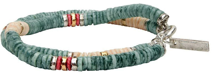 商品Isabel Marant|Green Heishi Bracelet,价格¥395,第3张图片详细描述