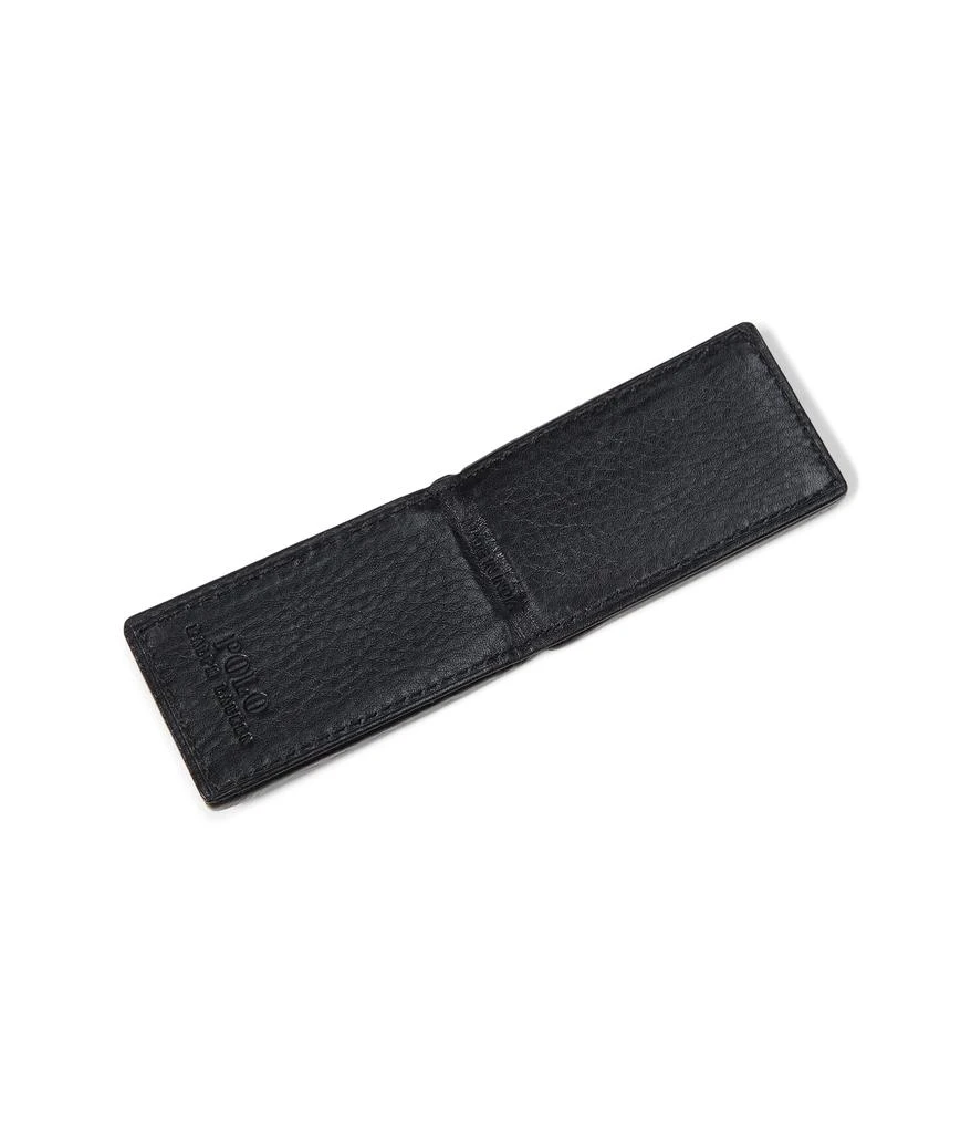 商品Ralph Lauren|Pebbled Money Clip,价格¥405,第3张图片详细描述