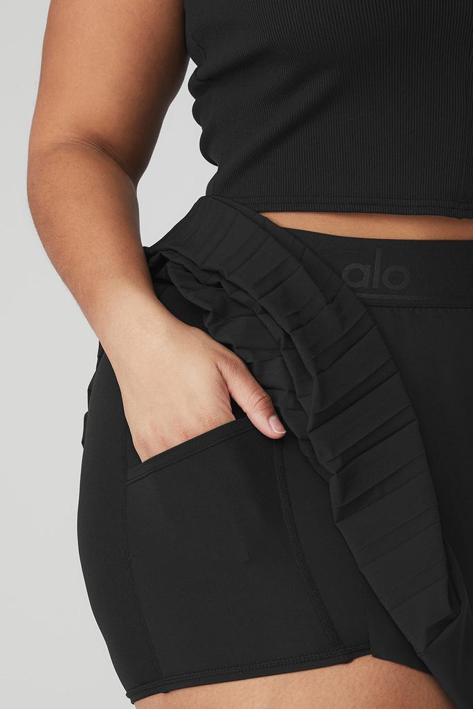 Aces Tennis Skirt - Black商品第10张图片规格展示
