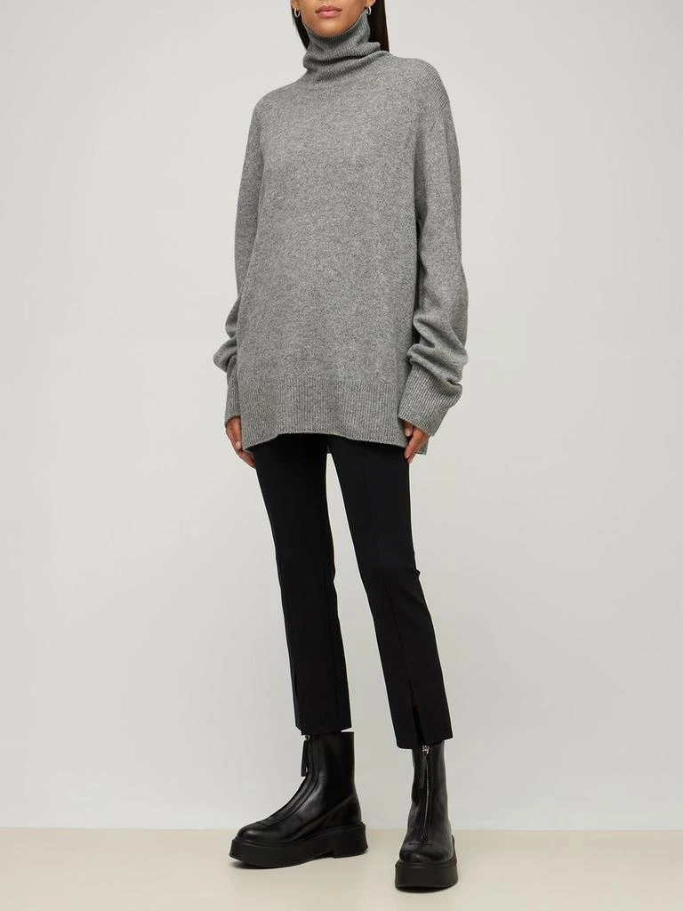 商品The Row|50mm Zipped Leather Ankle Boots,价格¥11523,第1张图片详细描述