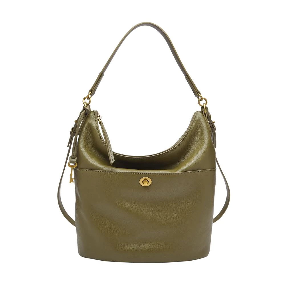 商品Fossil|Fossil Women's Talulla Leather Hobo,价格¥595,第1张图片