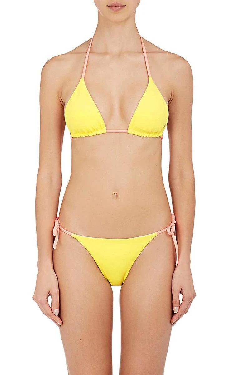 商品Solé East|Cali Reversible String Bikini Top,价格¥215,第1张图片