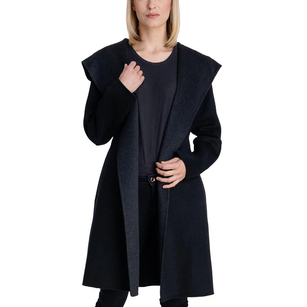 商品Michael Kors|Women's Two-Tone Double-Face Belted Coat,价格¥2054,第3张图片详细描述