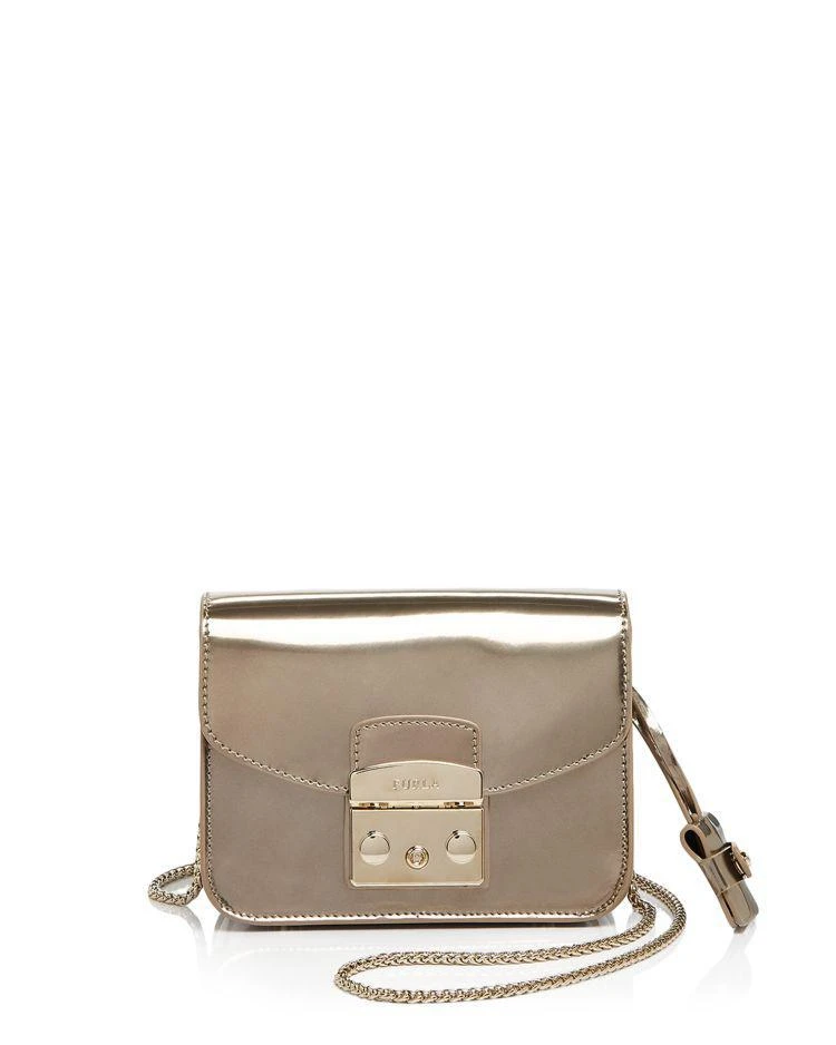 商品Furla|Metropolis Metallic Mini Crossbody,价格¥2399,第1张图片